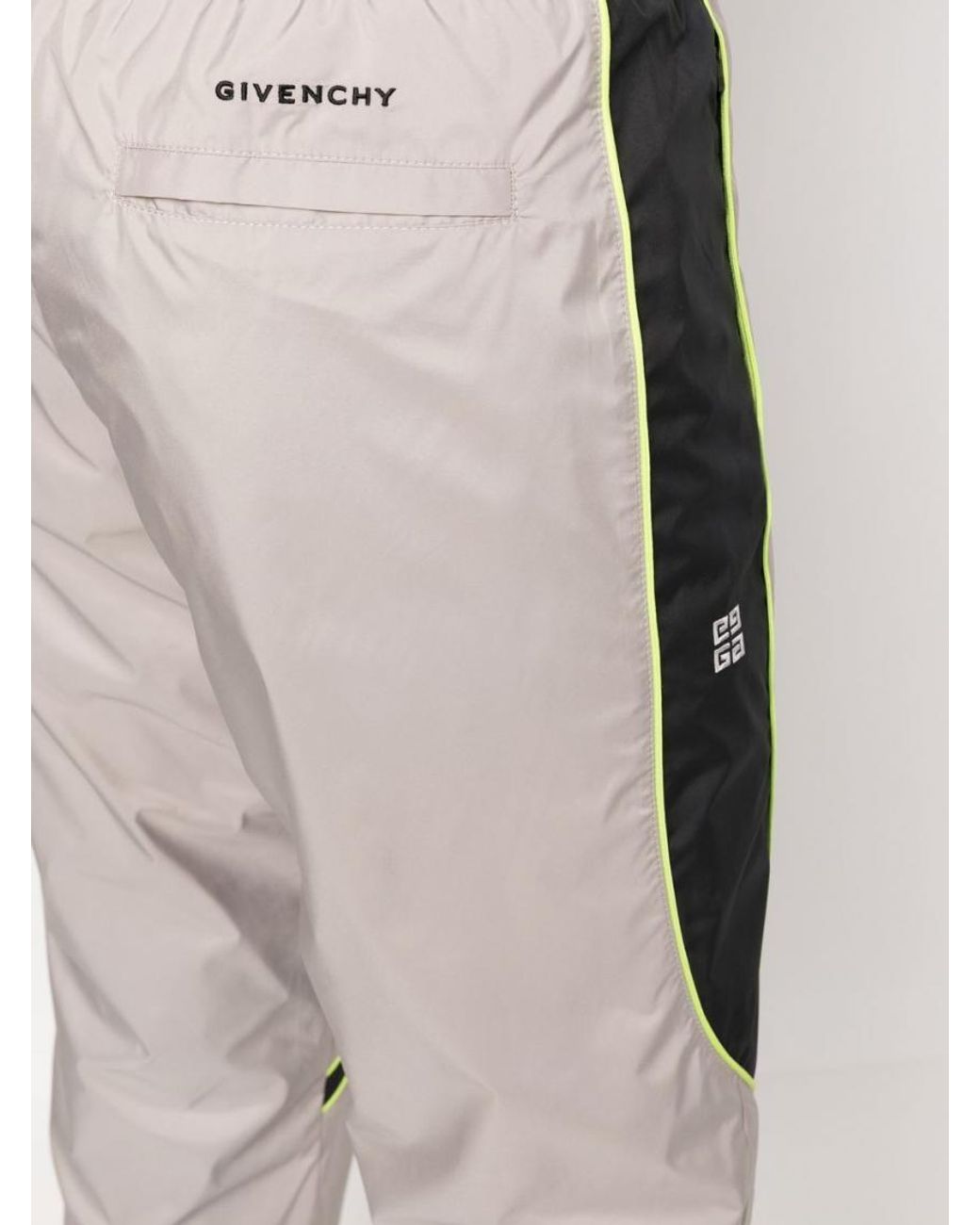 Givenchy Gray Relax Fit Trackpants for men