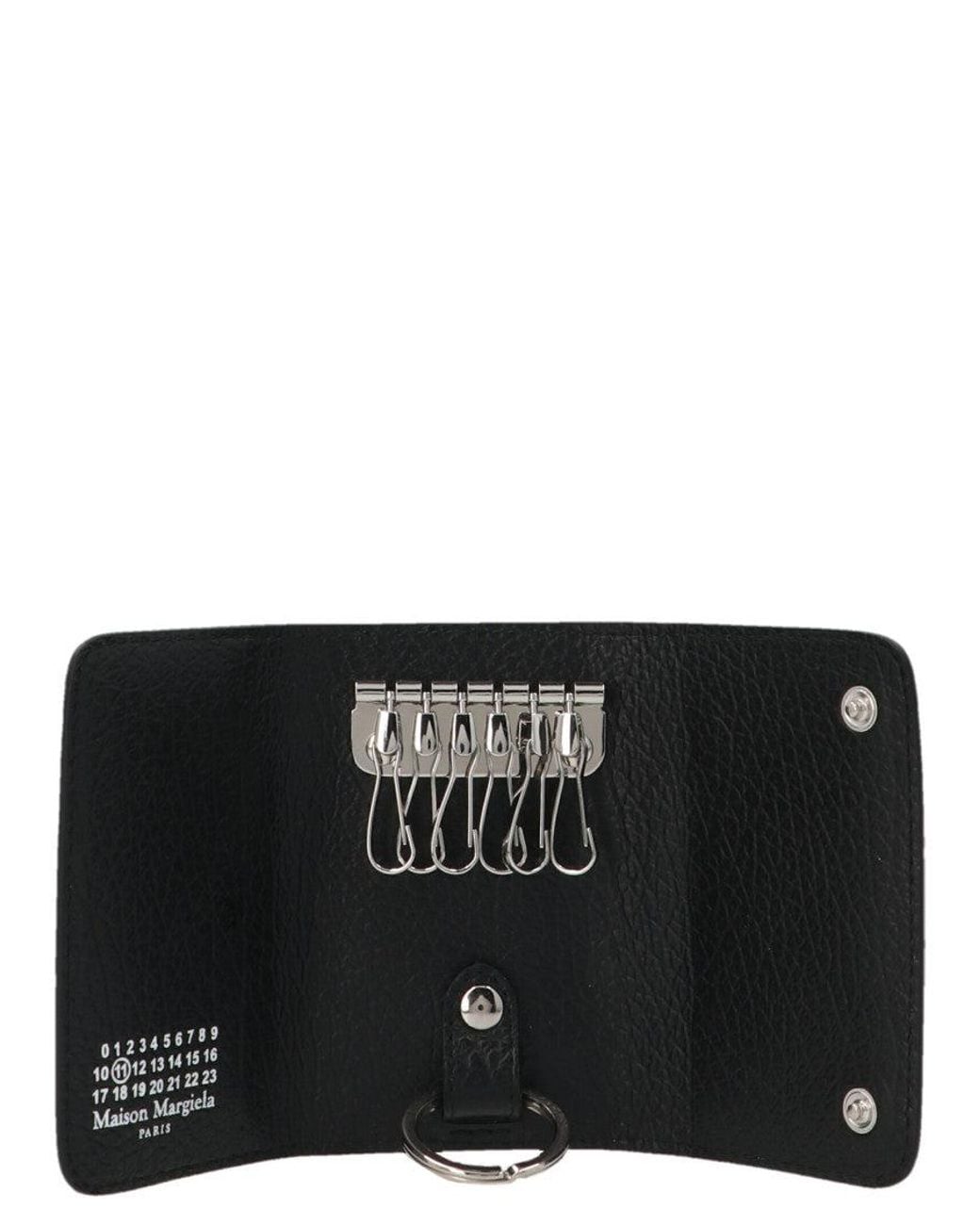 Maison Margiela Black 'Stitching' Keyring