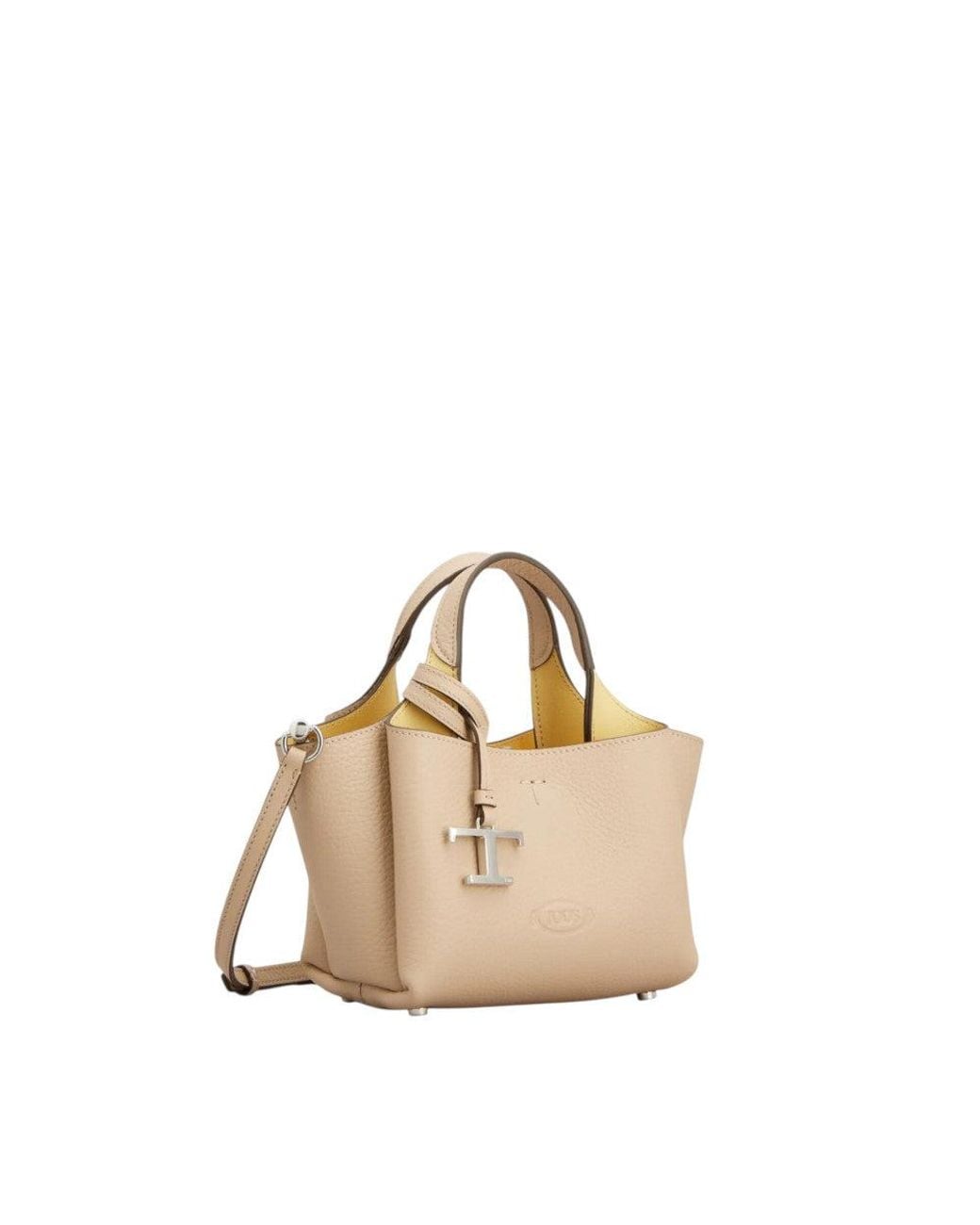 Tod's Natural Logo Micro Tote