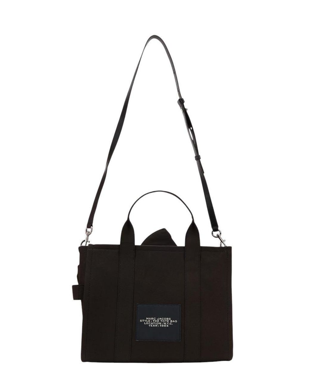 Marc Jacobs Black Oversized Bow Medium Tote