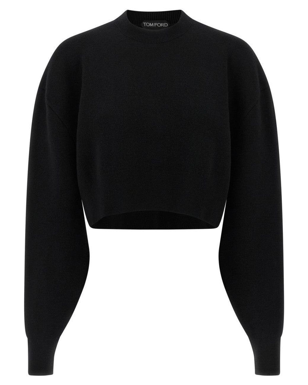 Tom Ford Black Wool-Blend Sweater