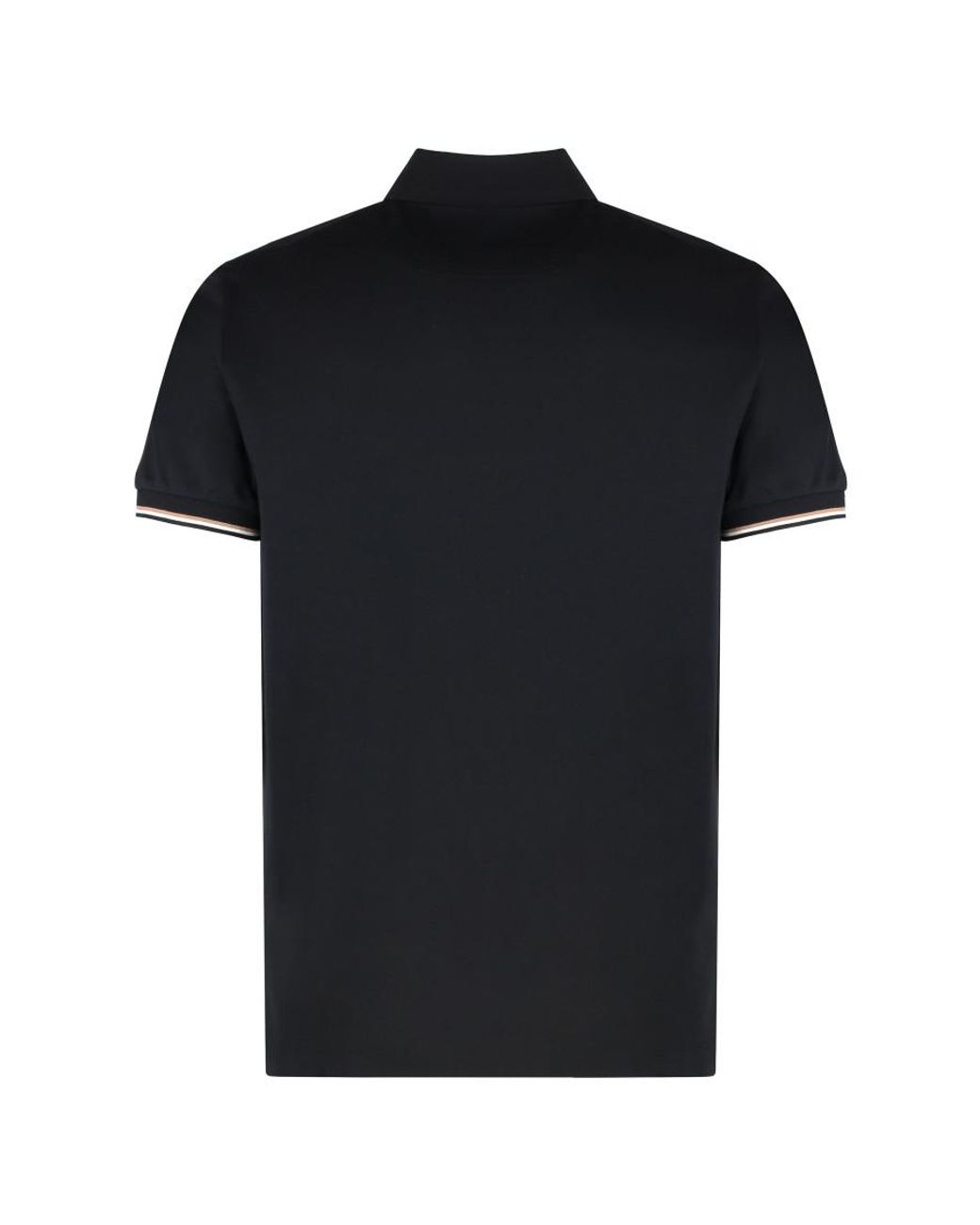 Boss Black Half-Zip Logo Polo for men