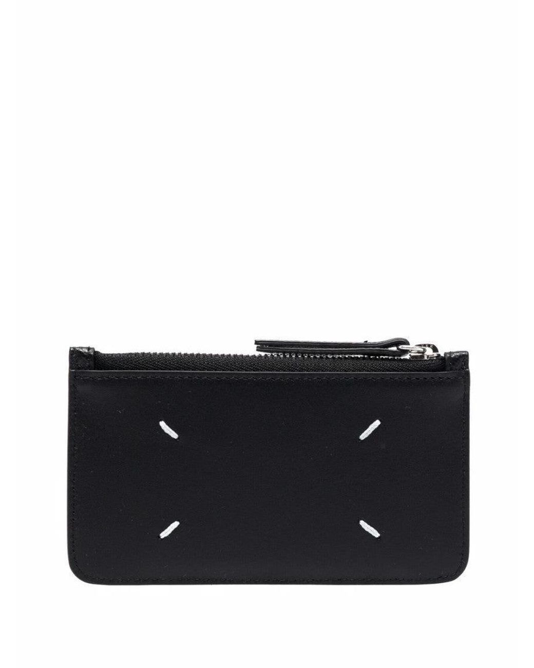 Maison Margiela Black Signature Wallet for men