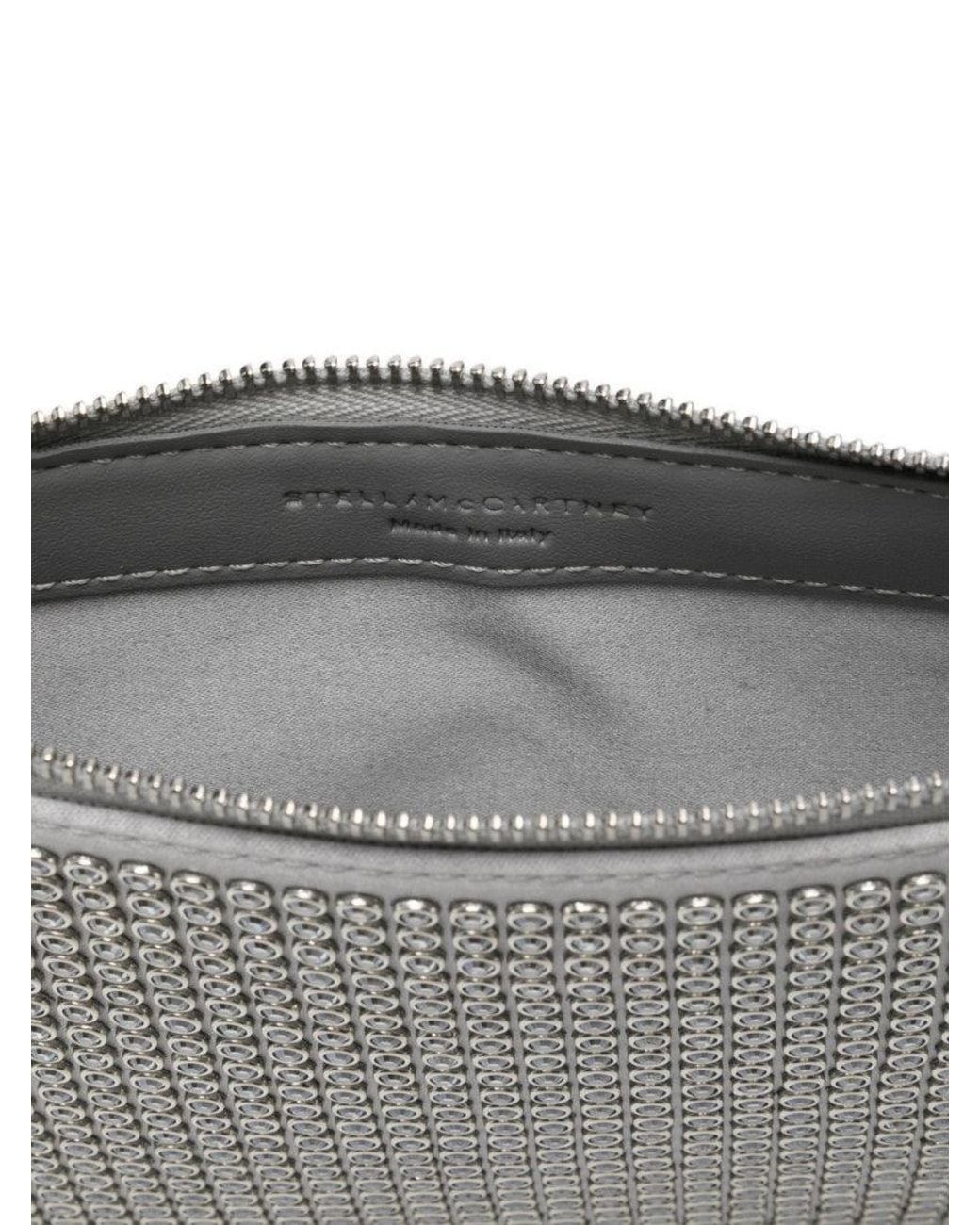 Stella McCartney Gray Falabella Small Clutch