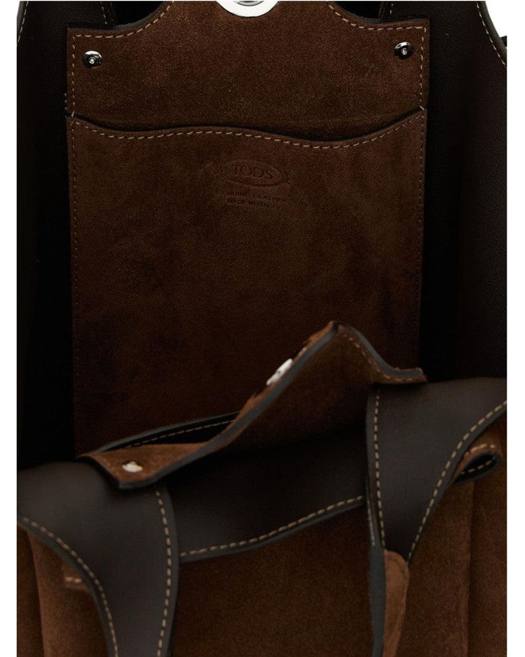 Tod's Brown Tod's Bucket Bag
