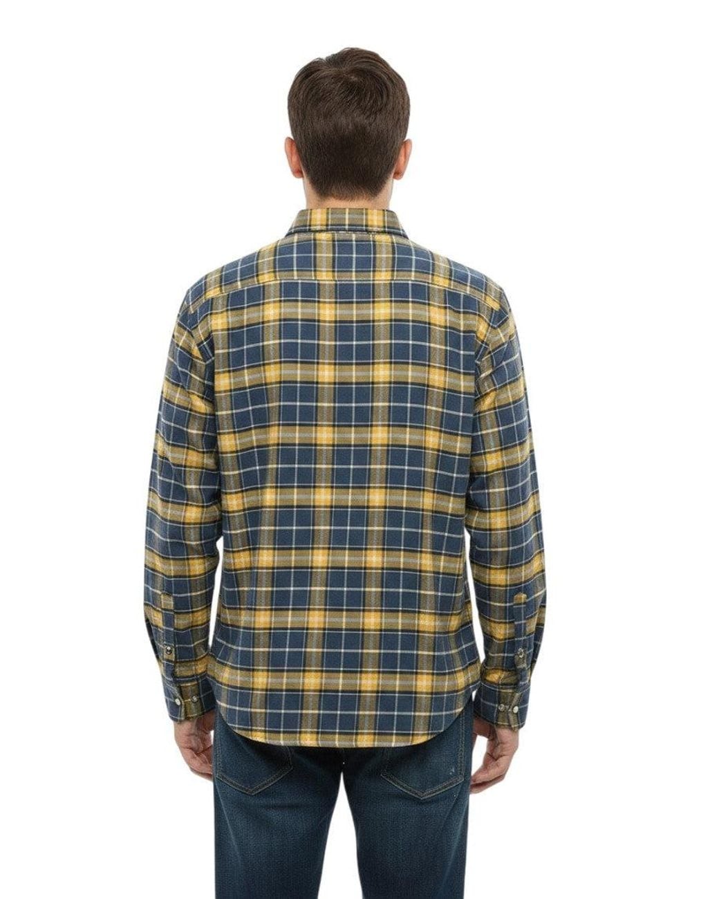 DSquared² Blue Check Shirt for men