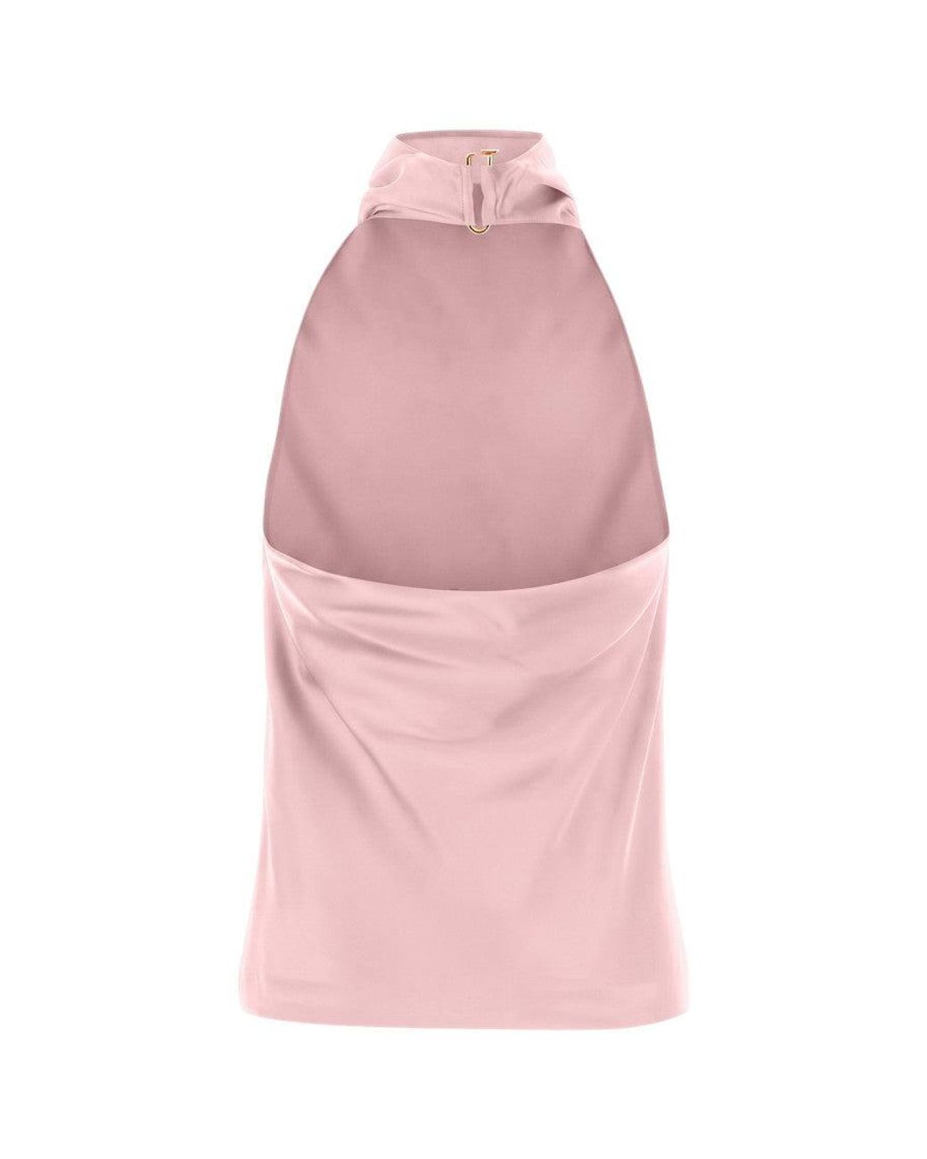 Stella McCartney Pink Halter Neck Top