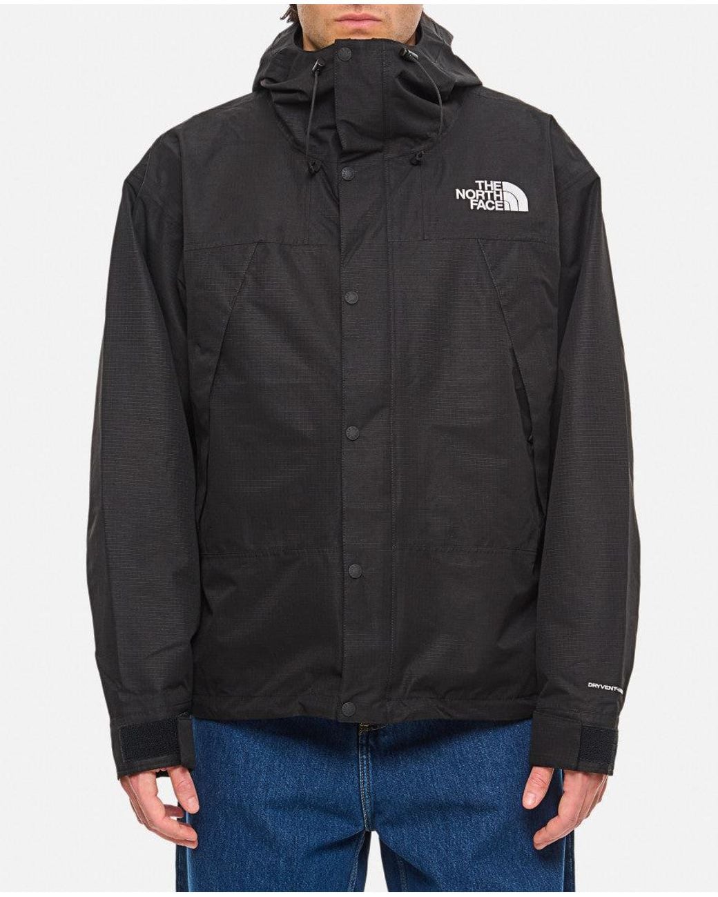 The North Face Black Sport Jacket With Hood for men