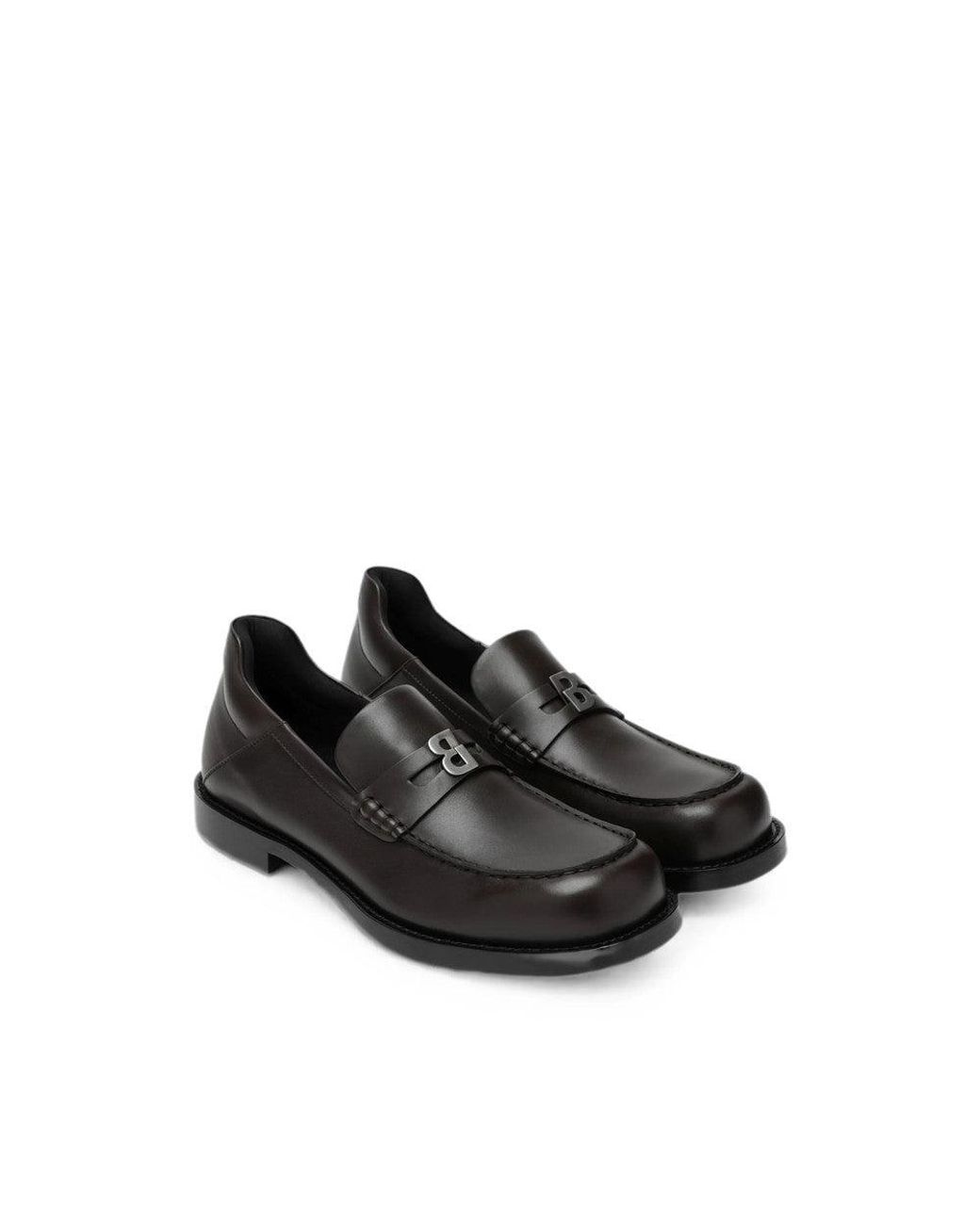 Balenciaga Black Loafers
