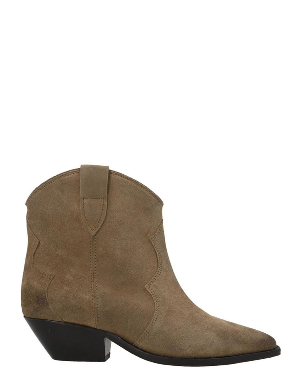 Isabel Marant Brown Solid Dewina Boots