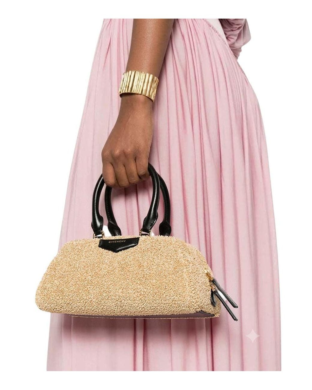 Givenchy Metallic Antigona Mini Satchel