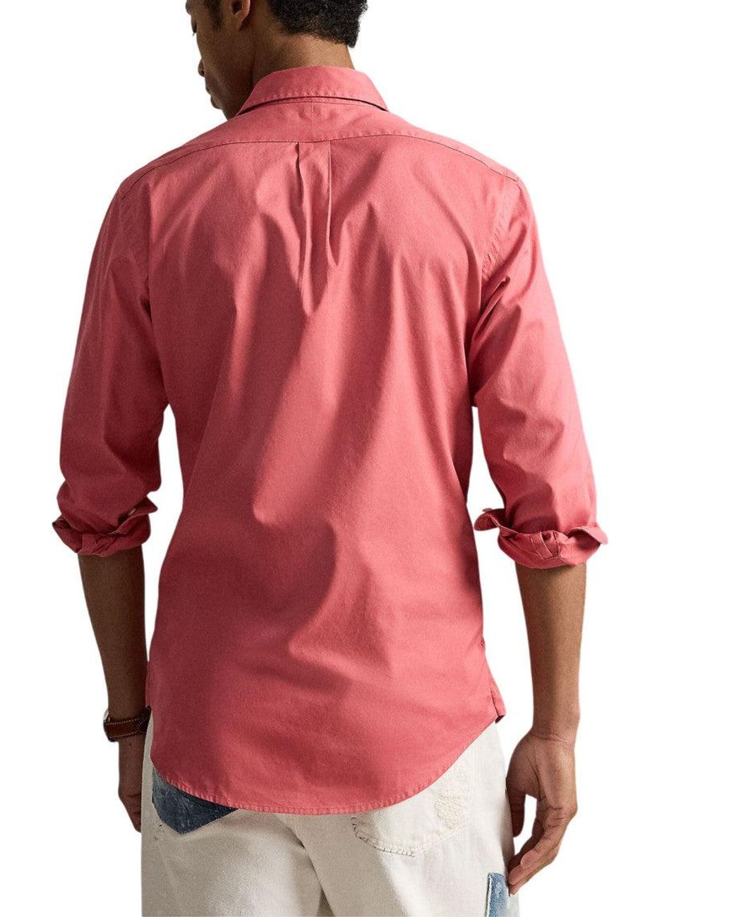 Polo Ralph Lauren Pink Regular Logo Shirt for men