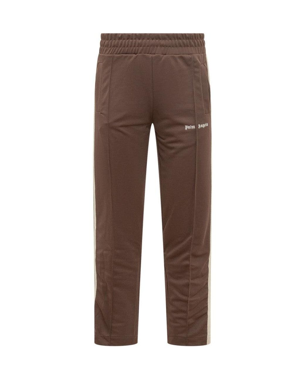 Palm Angels Brown Regular Joggers Pants for men
