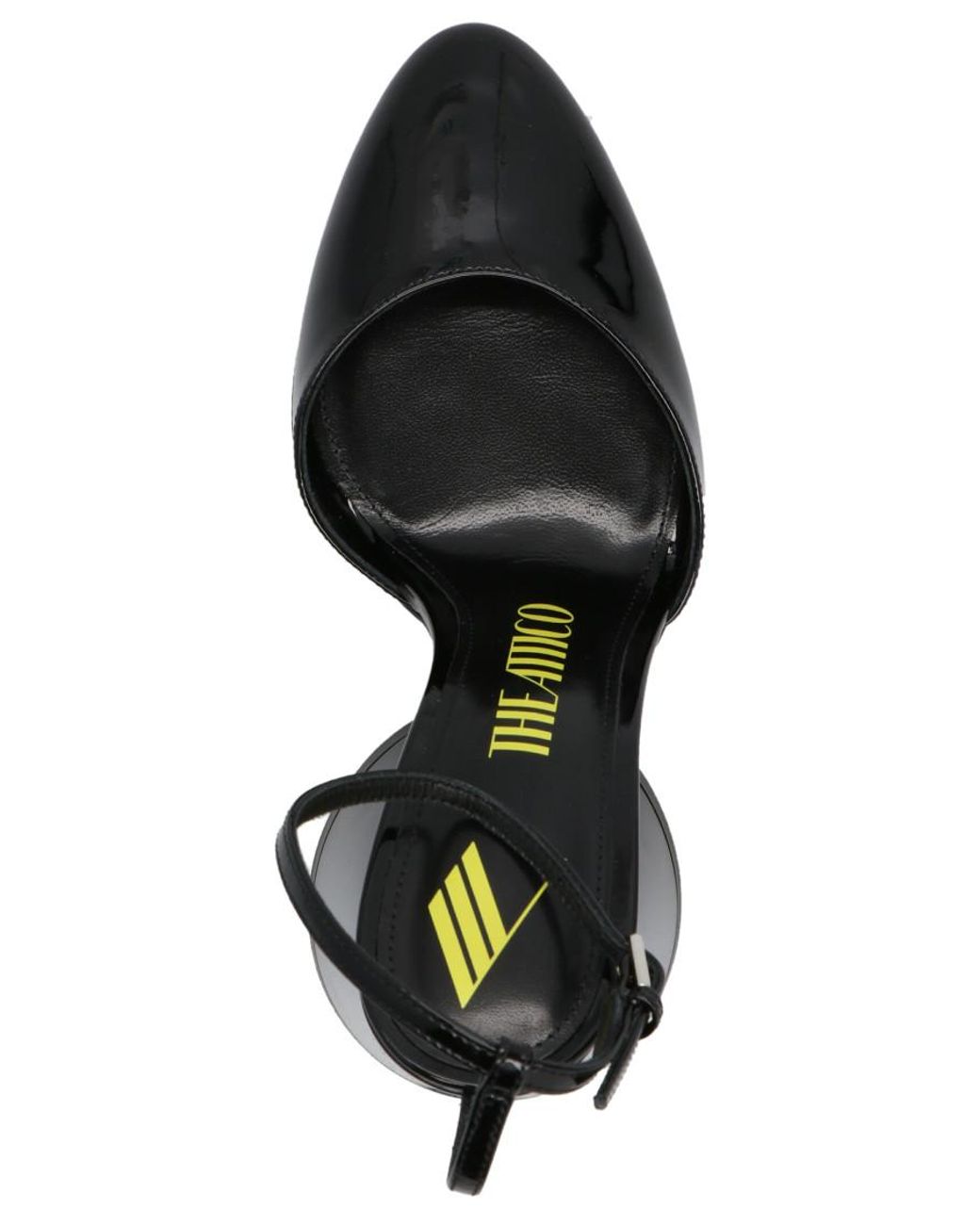 The Attico Black Pointed Toe Heels