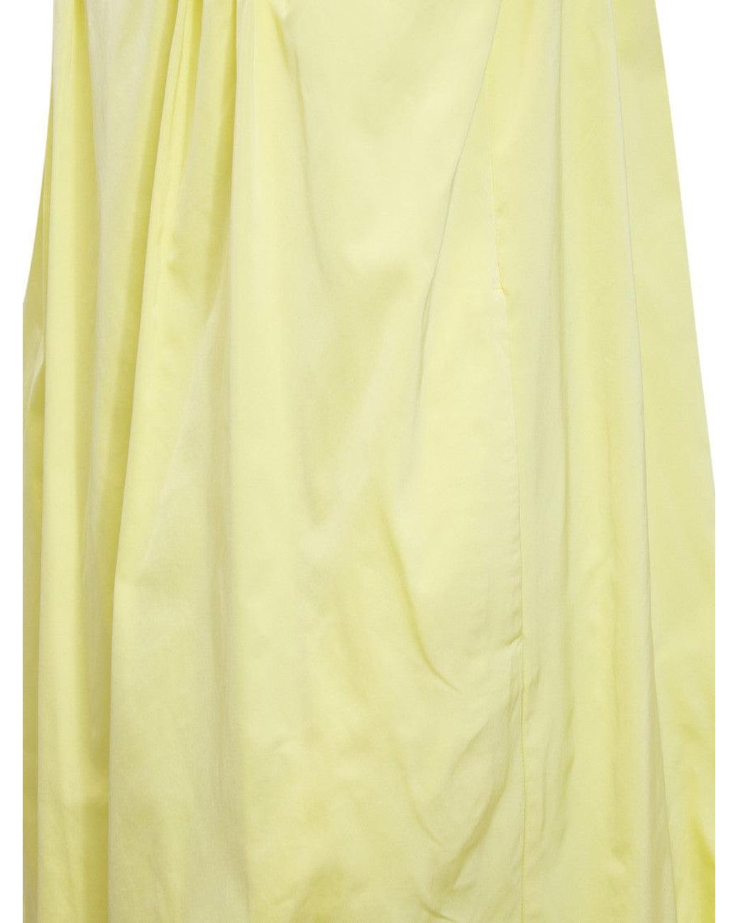 Sportmax Yellow Sleeveless Mini Suit