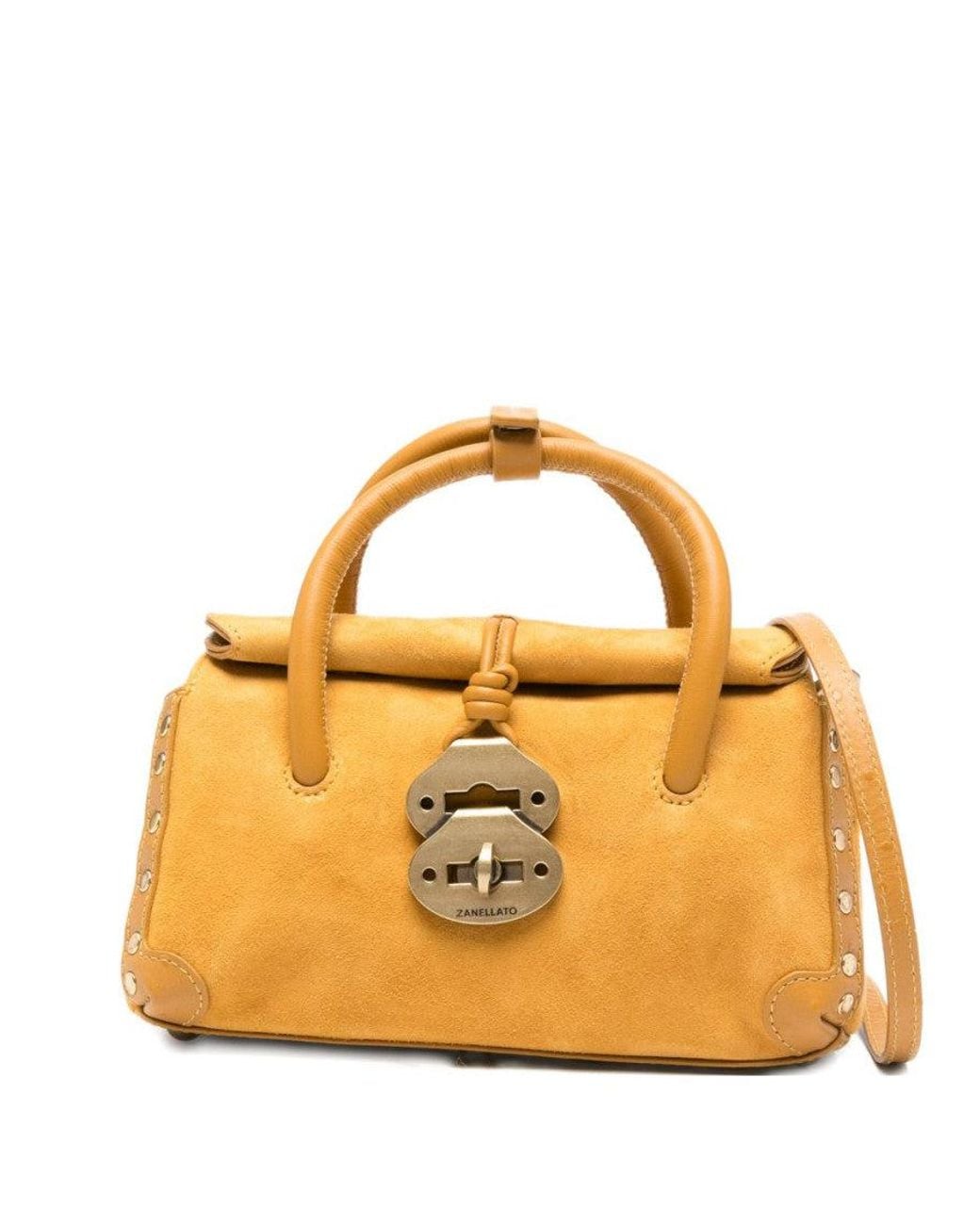 Zanellato Metallic Dotta Mini Satchel