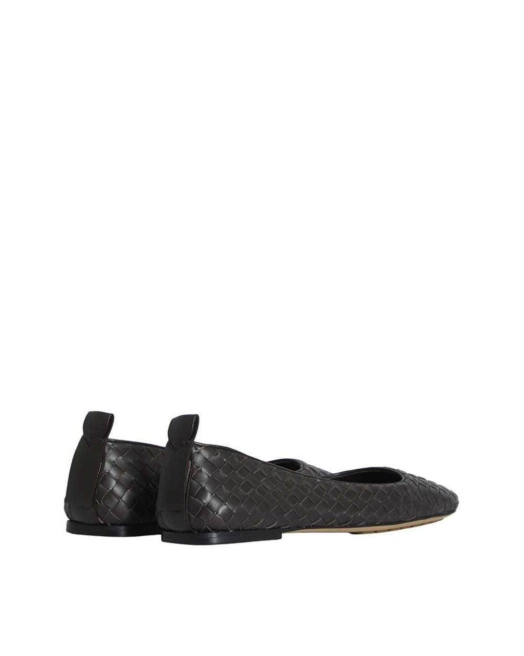Bottega Veneta Black Charlotte Ballet Flats