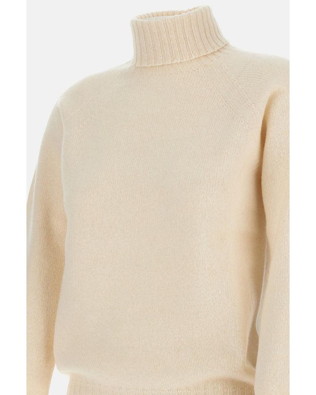 Drumohr Natural Wool Turtleneck