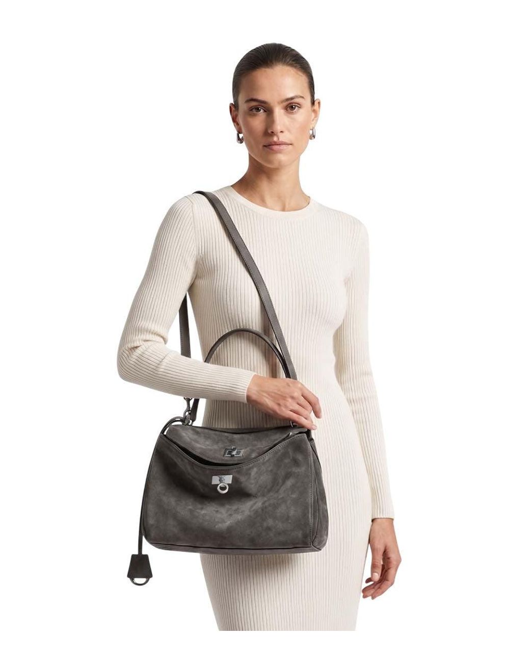 Balenciaga Black Rodeo Small Shoulder Bag