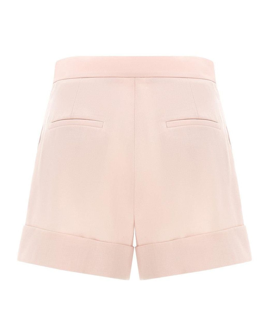 Max Mara Pink 'Mxmcelebre' Shorts