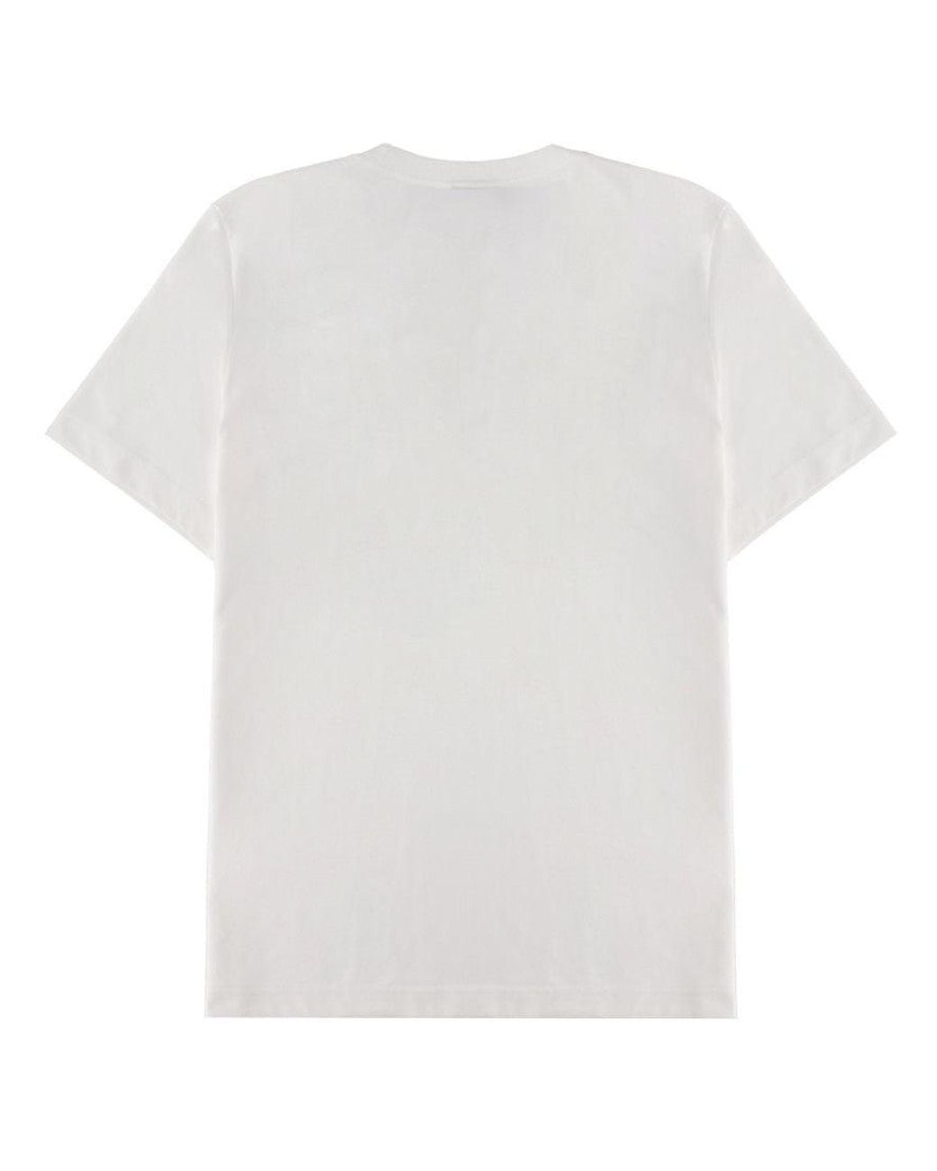 Paul Smith White Crew Neck T-Shirt for men