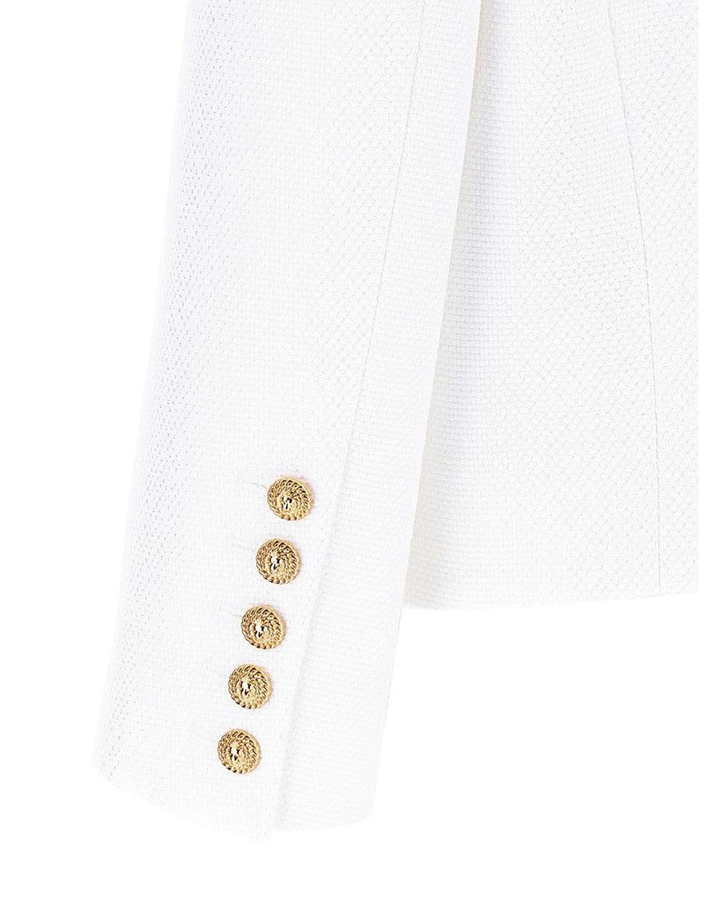 Balmain White Blazer Spencer