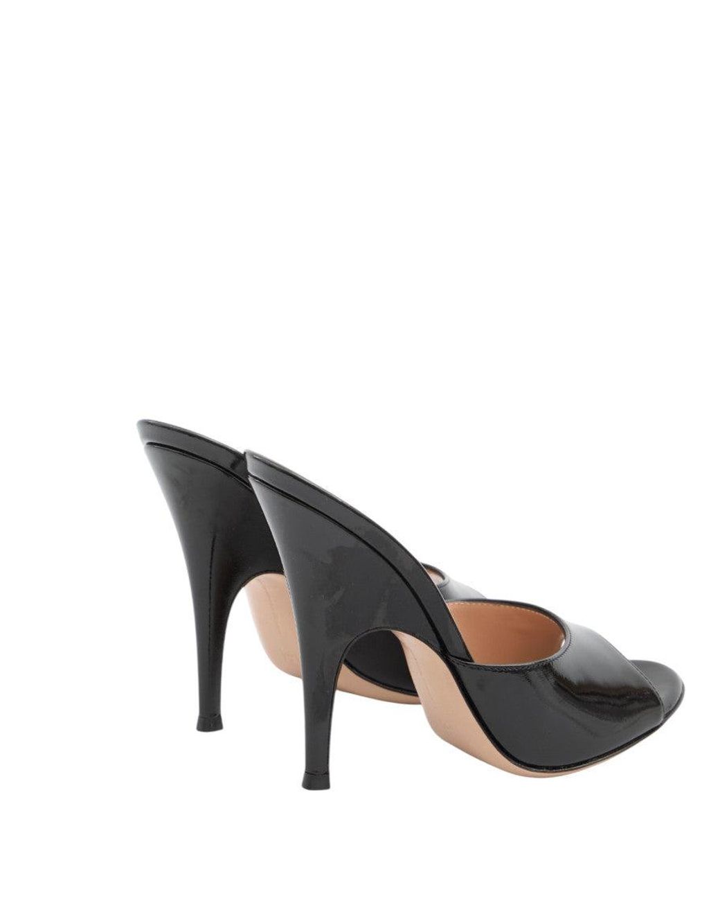 Gianvito Rossi Gray Sofia Heels