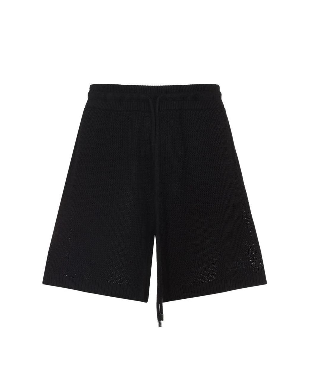 Amiri Black Shorts for men
