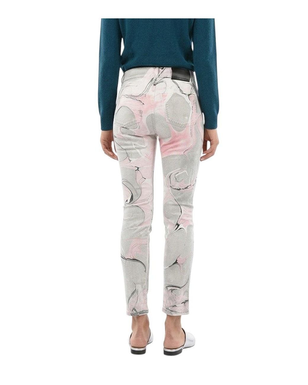 Stella McCartney Blue Slim Mid Rise Jeans