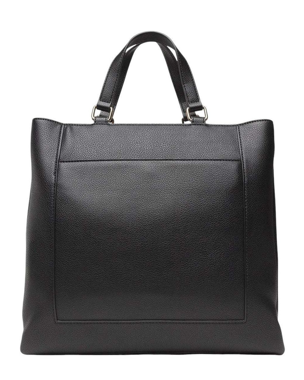 Love Moschino Black Logo Medium Tote