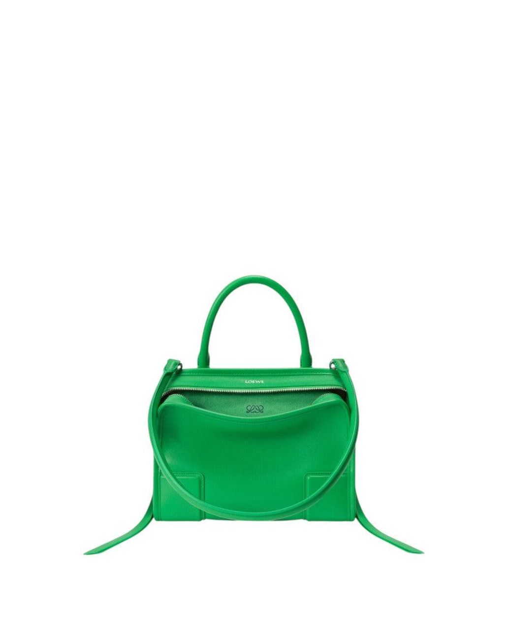Loewe Green Amazona 180 Small Satchel