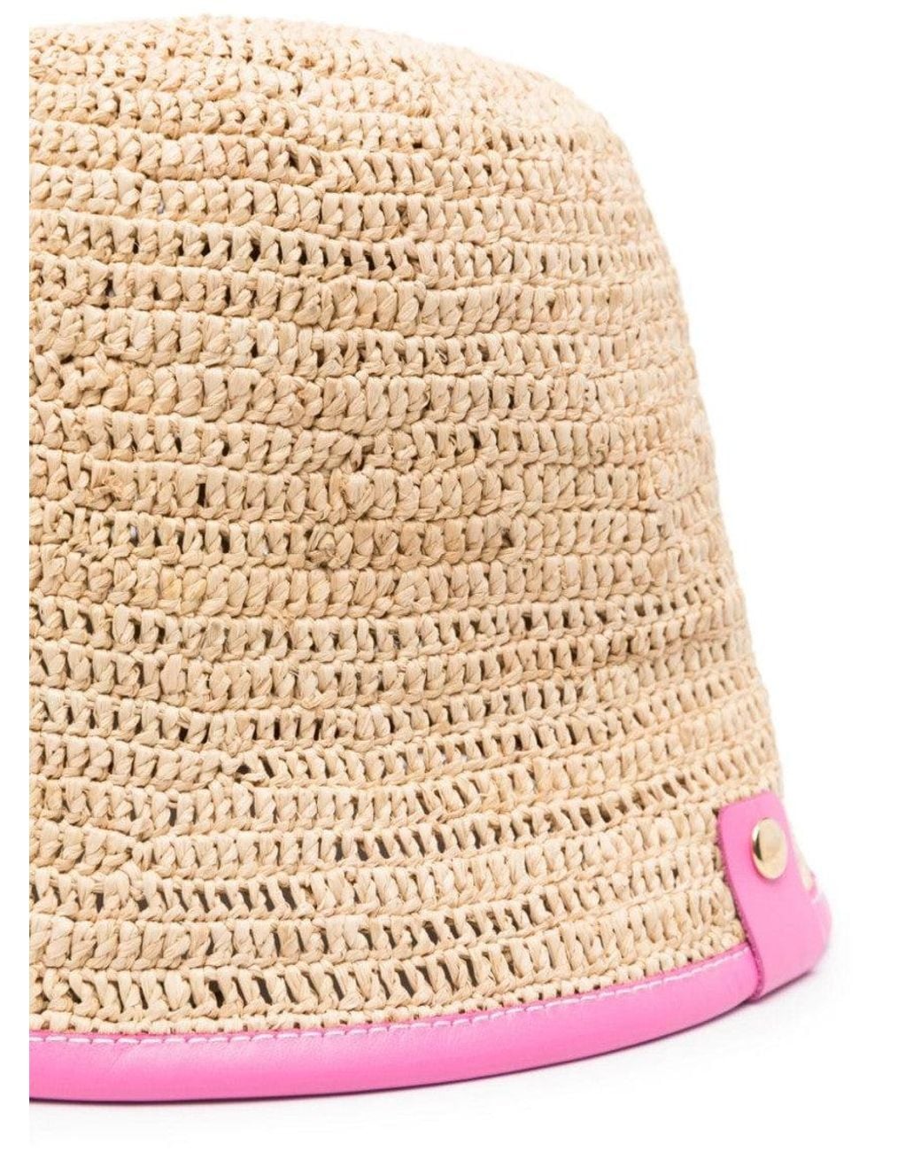 Jacquemus Pink Fuchsia Le Bob Soli Bucket Hat