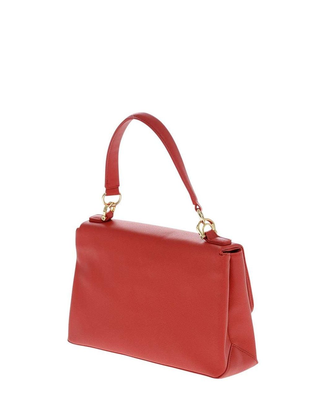 Love Moschino Red Logo Small Satchel