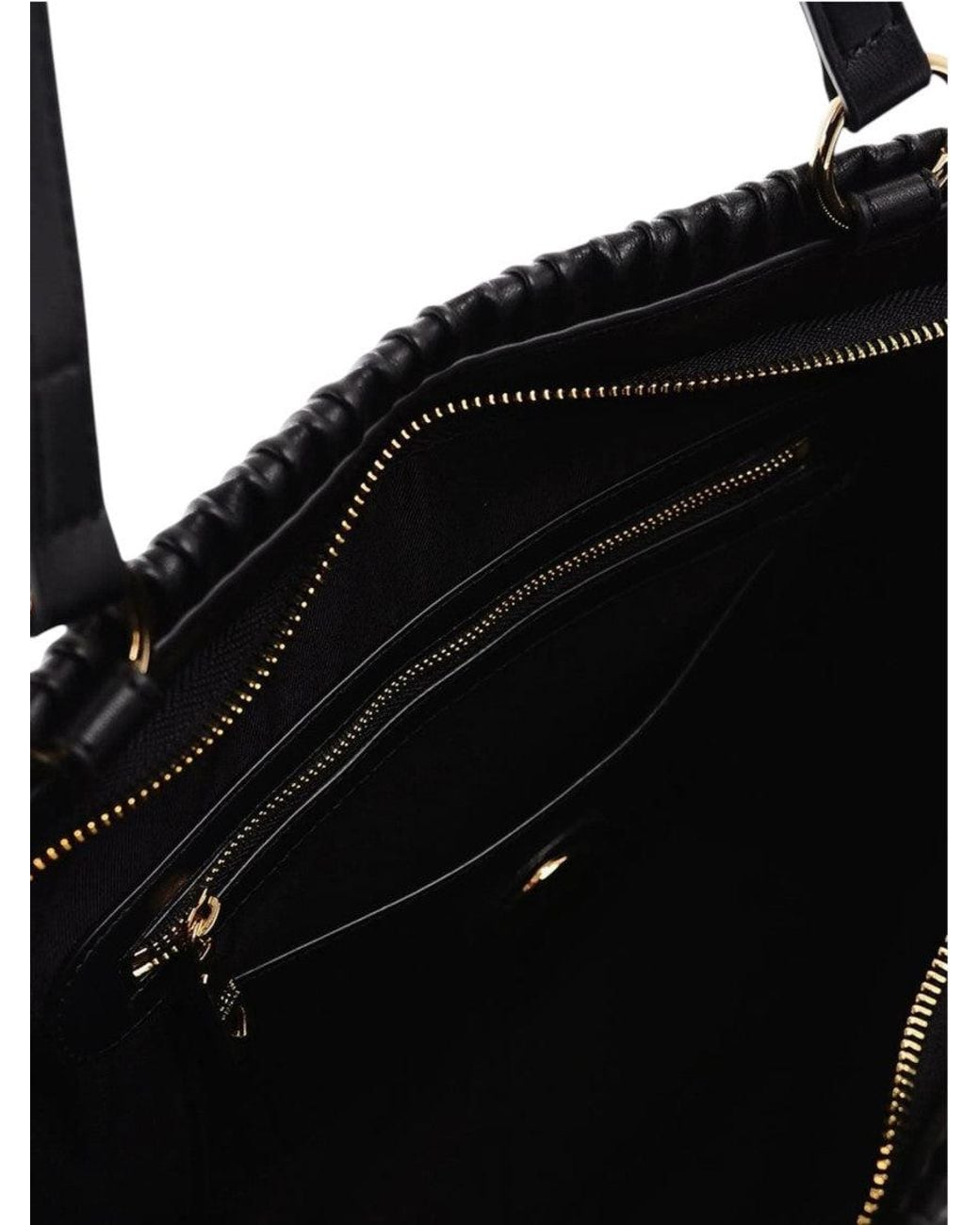 Love Moschino Black Logo Large Tote
