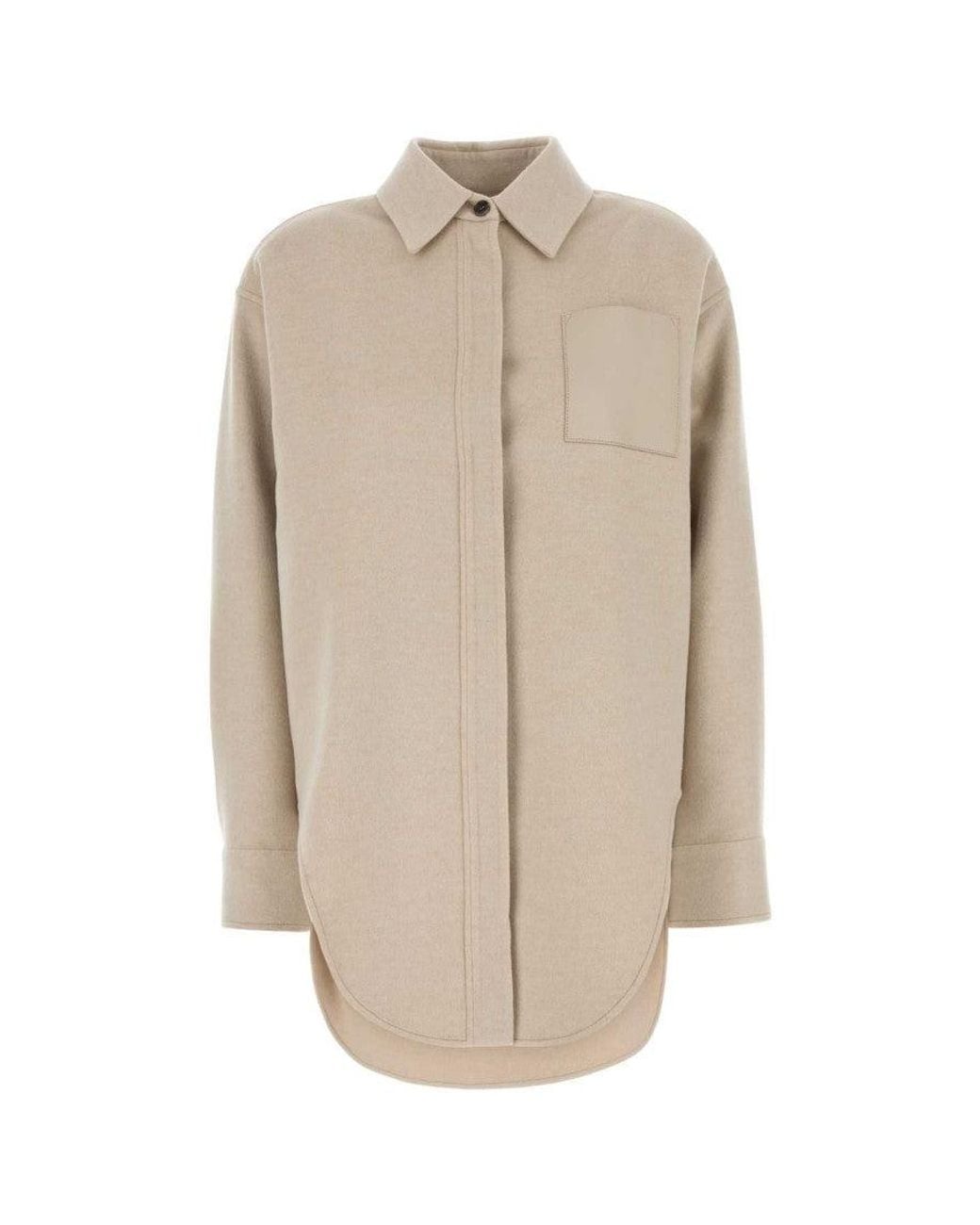 Loewe Natural Sand Flannel Shirt