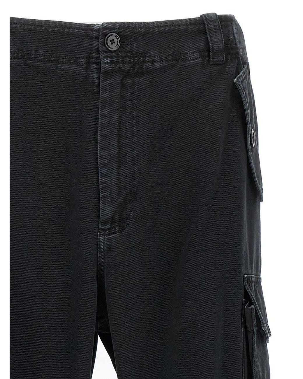 Dolce & Gabbana Blue Regular Cargo Pants for men