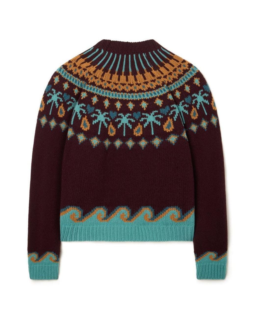Alanui Red Crew Neck Sweater