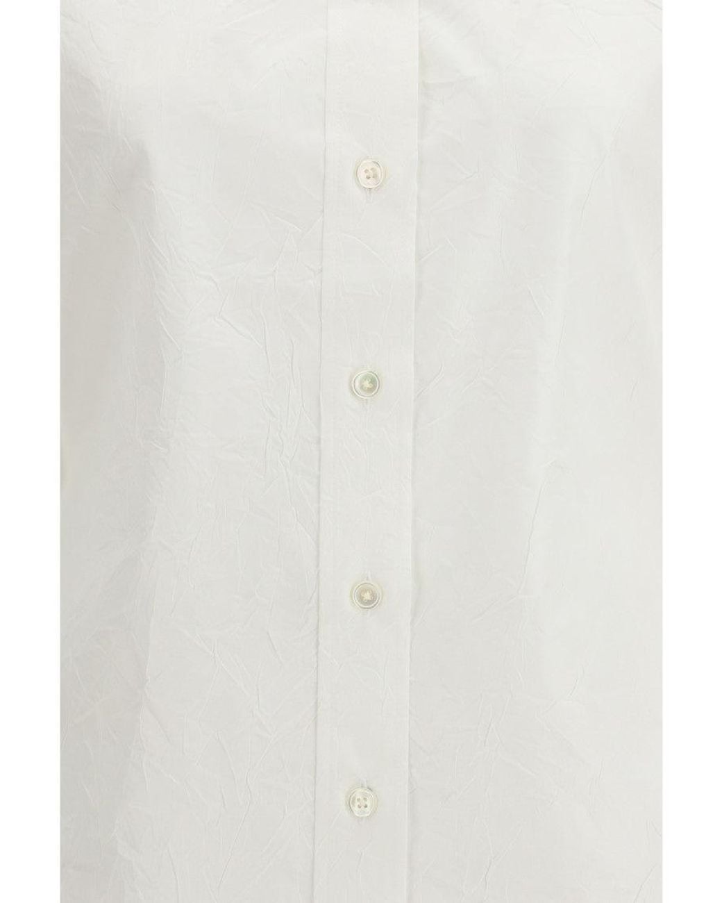 Rohe White Tailored Solid Shirt