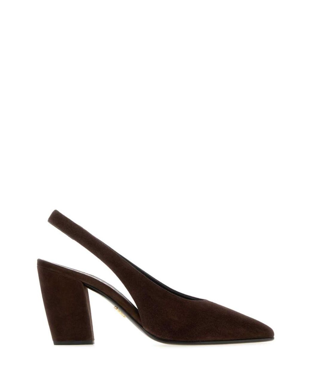 Prada Brown Decollete Pumps