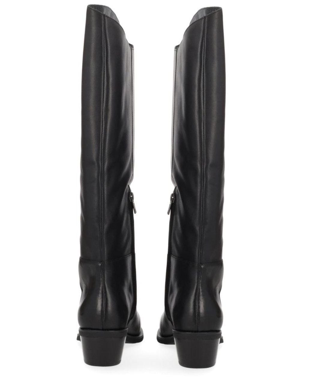 Ash Black Harpo Western Boots