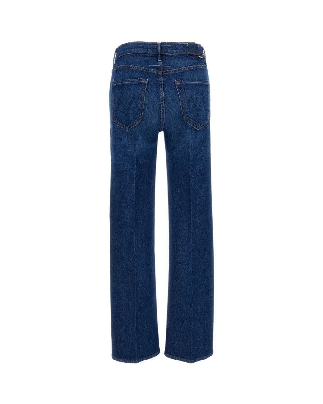 Mother Blue Bootcut High Rise Jeans