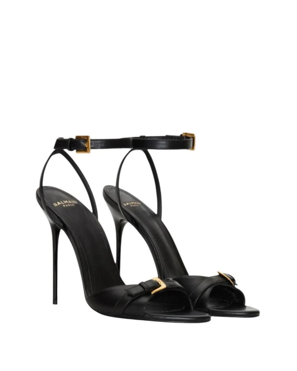 Balmain Black B-Buzz Heels