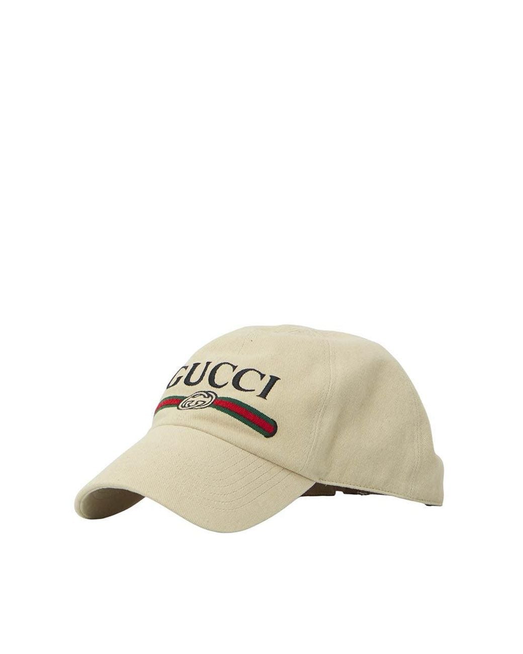 Gucci Natural Gg Logo Baseball Cap for men