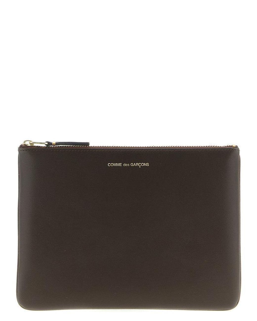 Comme des Garçons Black Dark Logo Clutch
