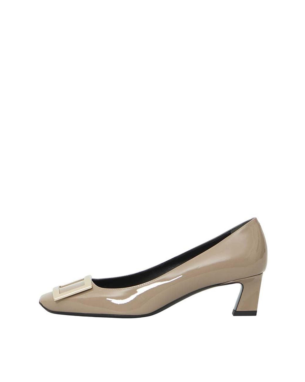 Roger Vivier Metallic Trompette Pumps