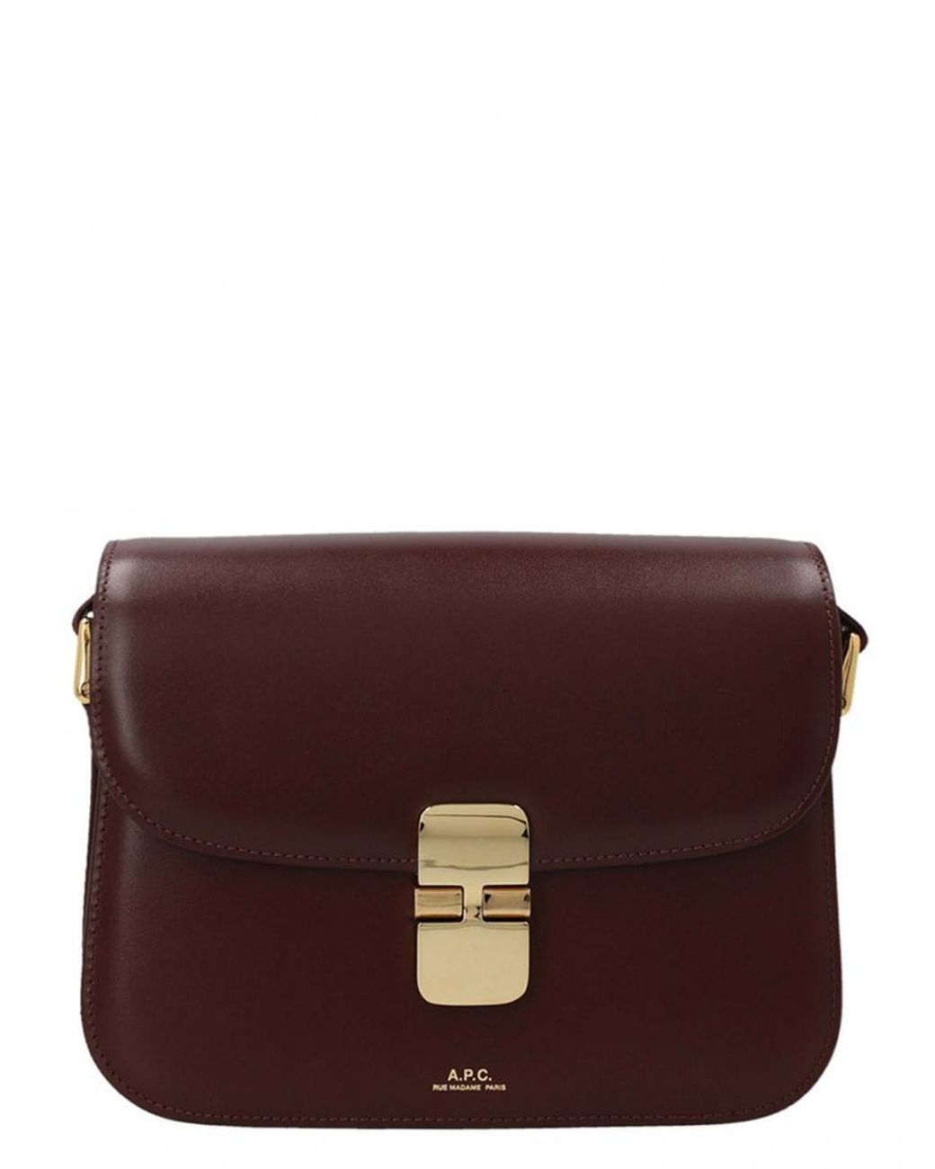 A.P.C. Brown 'Grace Small' Crossbody Bag