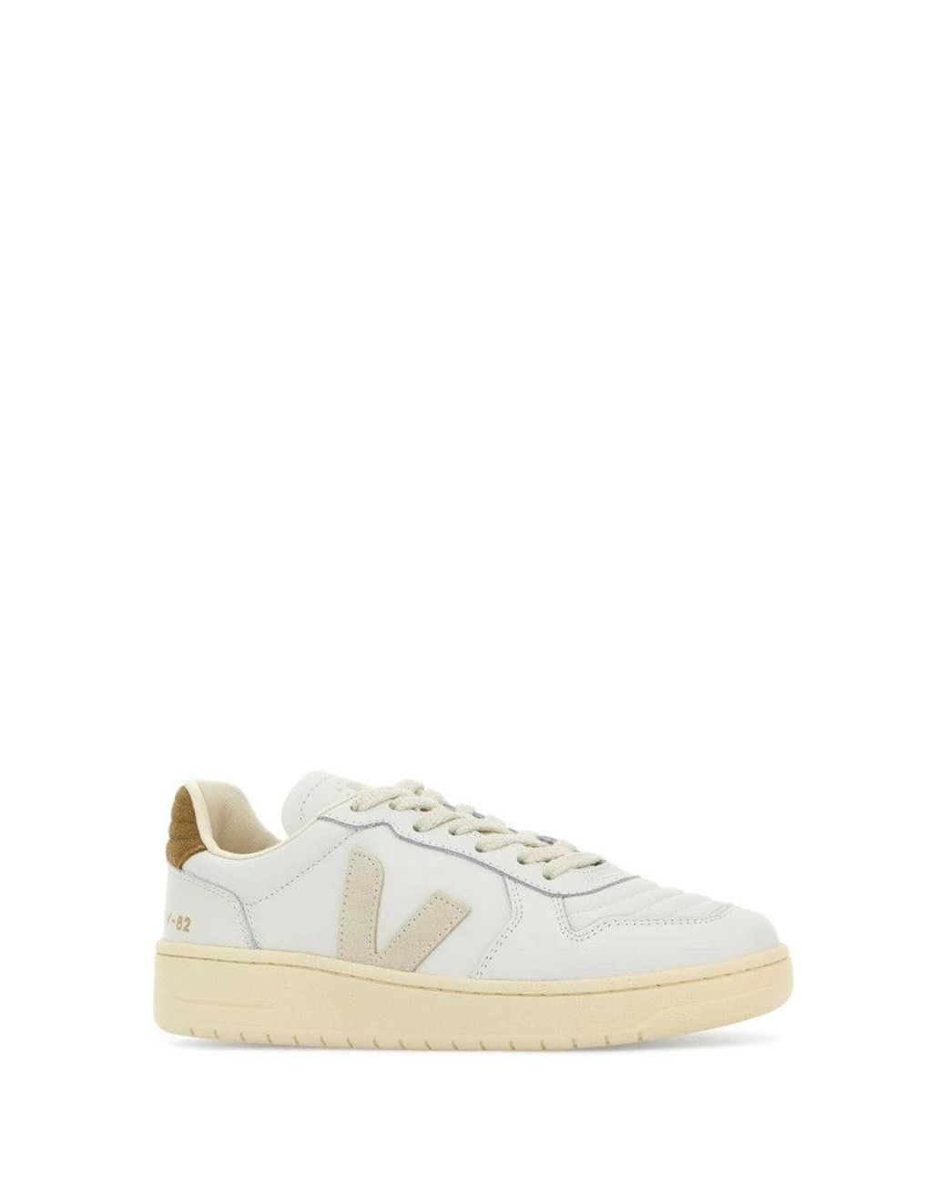 Veja White Leather Sneakers
