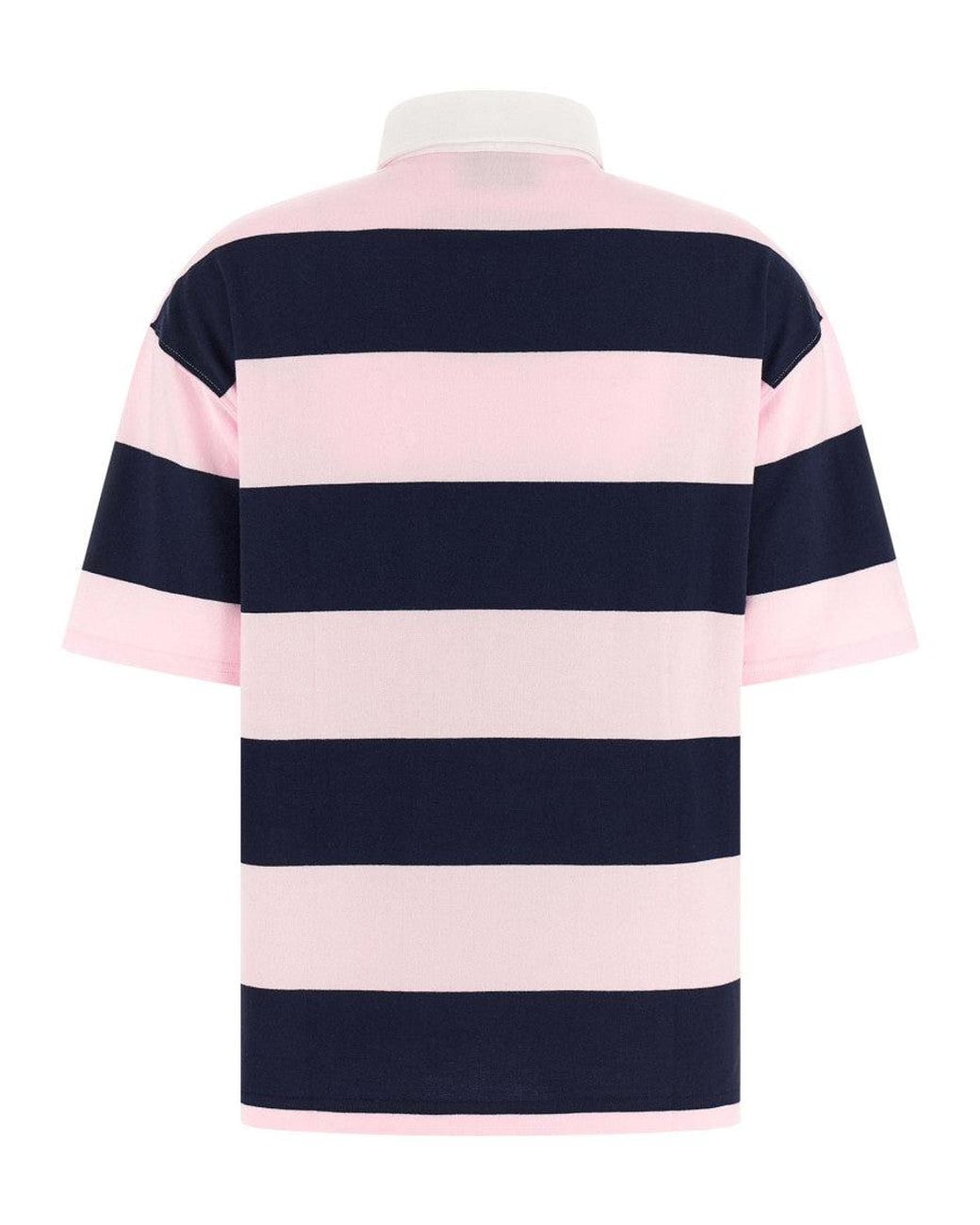 Coperni Blue Striped Polo Shirt