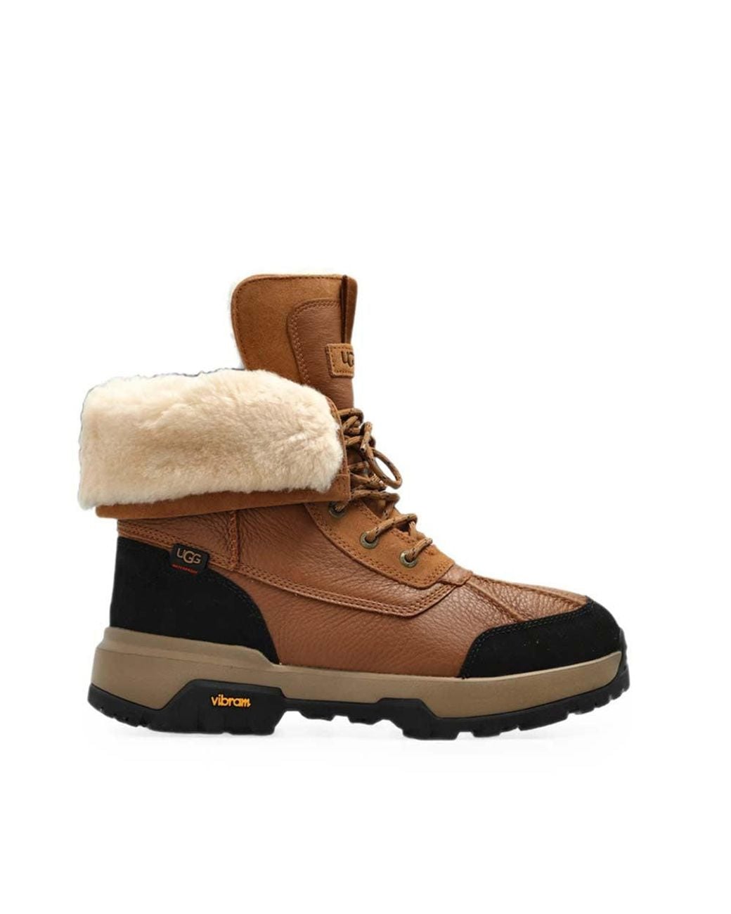 Ugg Brown Logo Adirondack Boots for men