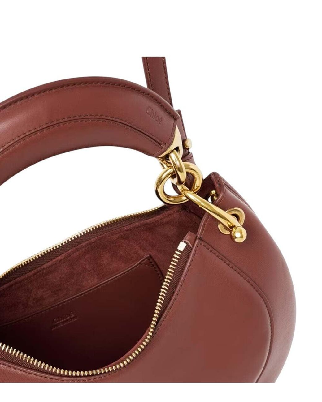 Chloé Brown Banana Small Hobo